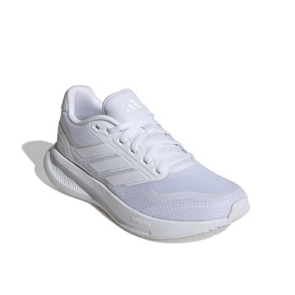 Adidas Runfalcon 5 Running Shoe - Women's size 7 White Sneakers - Picture 1 of 15